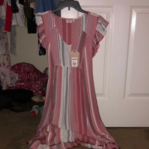 Striped farmhouse style dress by True Craft